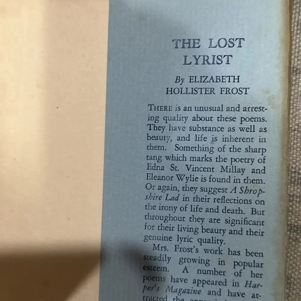 The Buck in the Snow &‎ Other Poems – Edna St. Vincent Millay 1928 First Edition